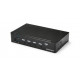 Switch Conmutador KVM de 4 Puertos HDMI 1080p con USB 3.0
